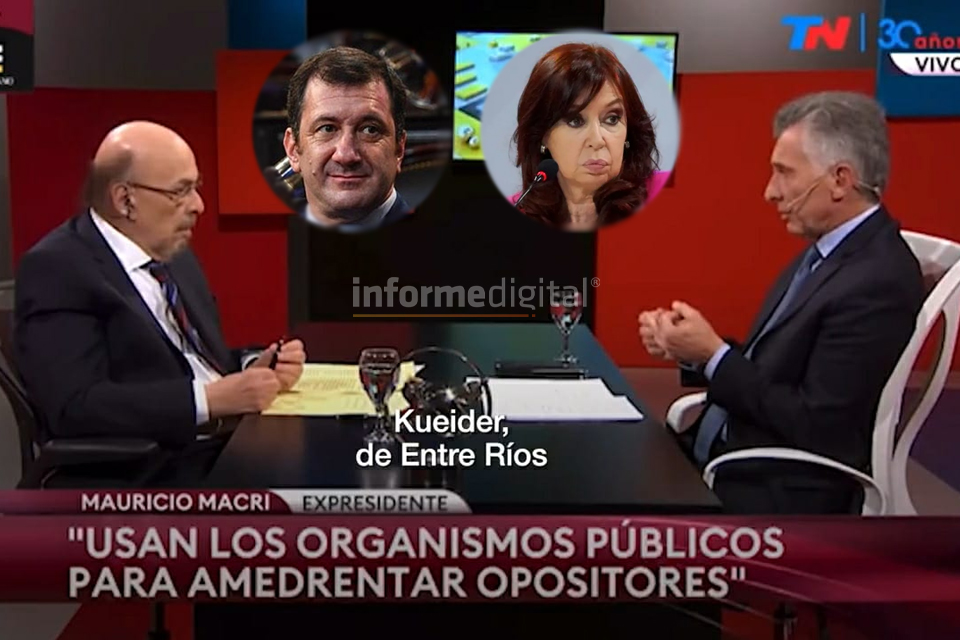 Macri le pidió a Kueider que no de quórum y Cristina lo cruzó
