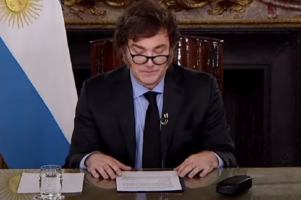 EN VIVO: Javier Milei habla por cadena nacional (22/04/2024)