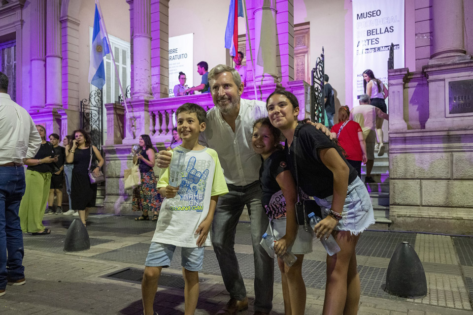 Frigerio participó de la Noche de los Museos y puso en valor la propuesta turística de la provincia