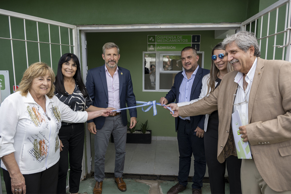 El gobernador dejó inaugurado un centro de salud en San Benito