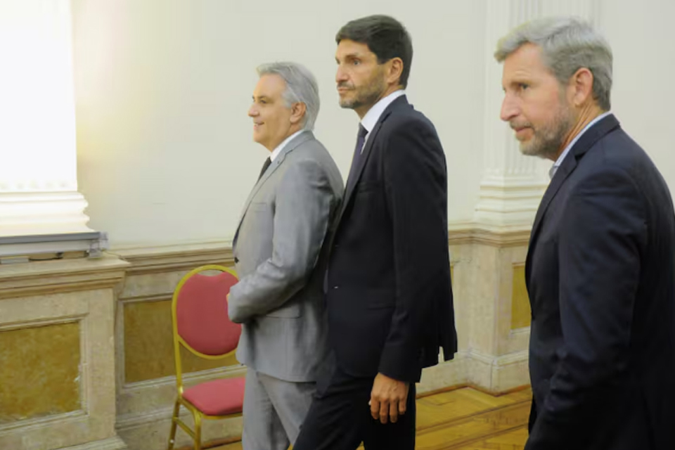 Región Centro: Reunión de los gobernadores Pullaro, Frigerio y Llaryora en Rosario