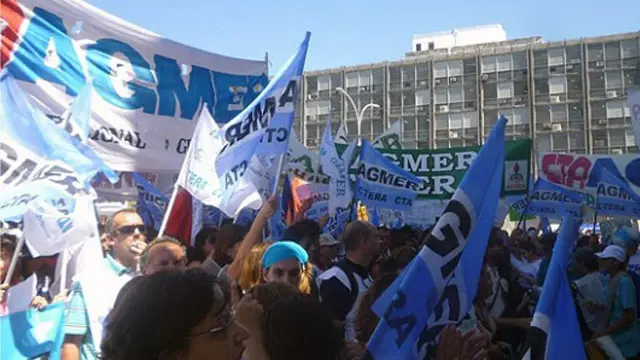 Agmer rechazó oferta del gobierno y definió tres días de paro