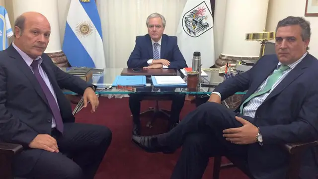 Pagliotto y Mulet llevaron su denuncia ante Pinedo
