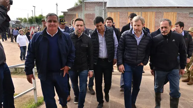 Ministros de Macri y de Bordet recorrieron Villa Paranacito