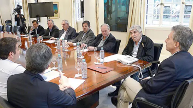 Gremios descartan ir a un paro nacional contra Macri