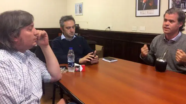 Piaggio mostró sus coincidencias con Máximo Kirchner