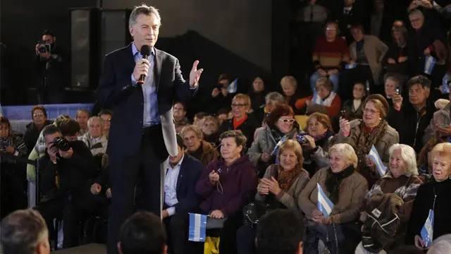 Macri anunció pago de juicios a jubilados y blanqueo de capitales
