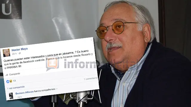 El locutor acusado de trata apoya a Maya