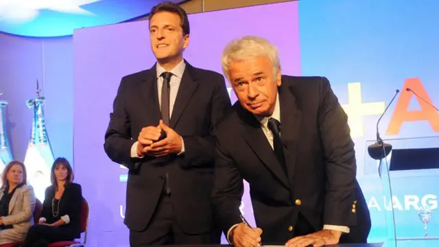 Massa y De la Sota hablan con Gioja para avanzar en un acuerdo