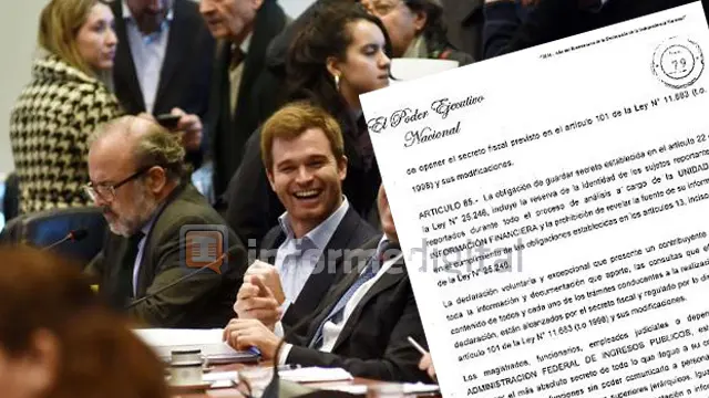 El proyecto de blanqueo prevé prisión para periodistas que difundan datos