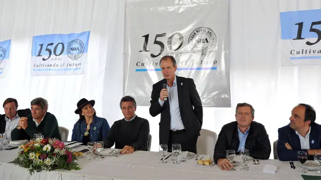 La Paz deja mal parado al entrerriano presidente de la Sociedad Rural Argentina