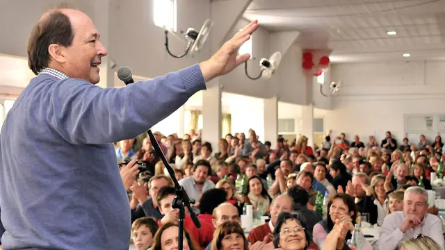 Sanz pasó por Entre Ríos y llamó a defender el gobierno de Macri