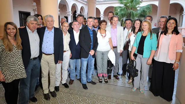 Bordet escuchó a la Liga de viceintendentes del PJ