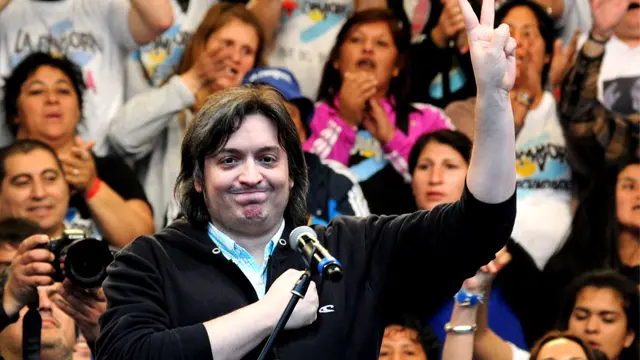 Preparan un acto de Máximo Kirchner en Paraná