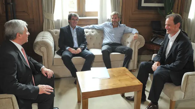 Bordet y Frigerio analizaron financiamiento para obras