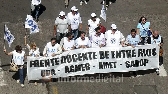 Agmer convocó a 48 horas de paro para esta semana