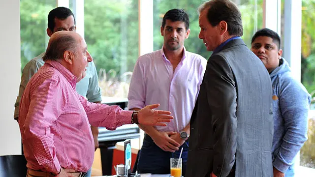 Un canal descubrió a Bordet y Busti almorzando juntos