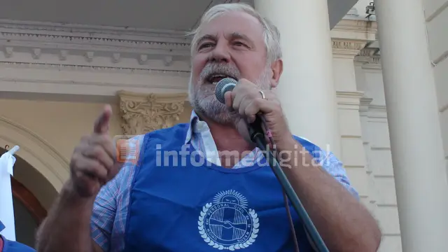Marcha de Upcn: Allende amenaza a Bordet como lo hizo con Urribarri