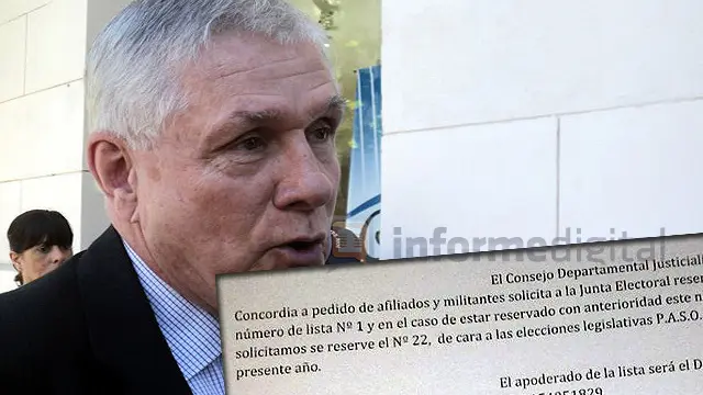 Cresto se anota para la interna del PJ