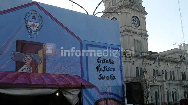 Levantan la Escuela Itinerante de CTERA en Entre Ríos