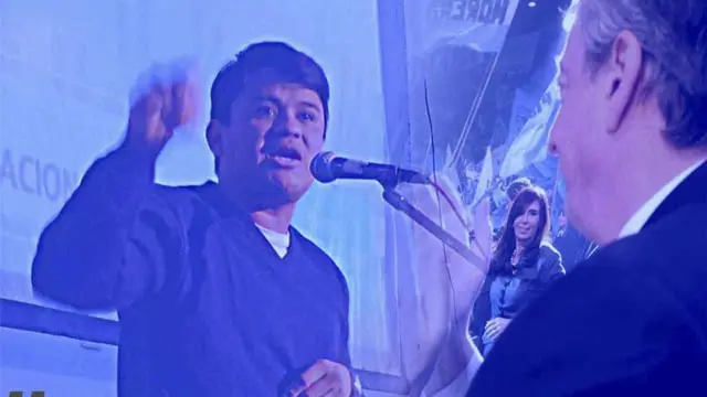 Barreto se promociona como rebelde