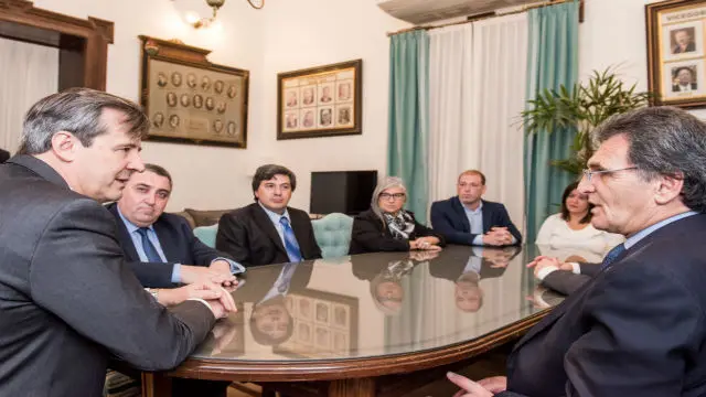 Bahl coincidió con el secretario de Derechos Humanos de Macri