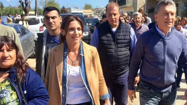 Macri hizo un timbreo relámpago en Entre Ríos