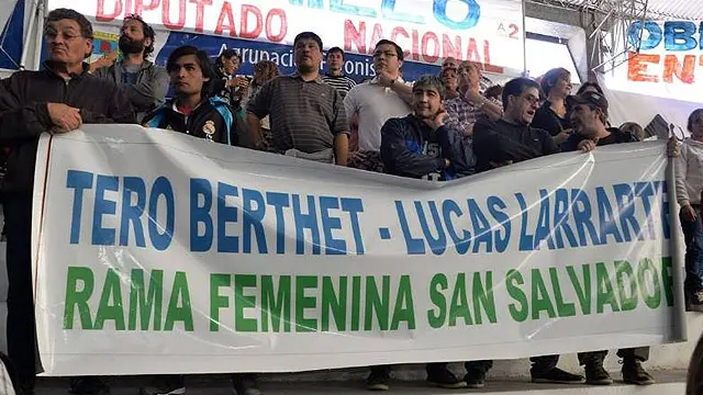 Llamó la atención una "rama femenina" en el acto del PJ