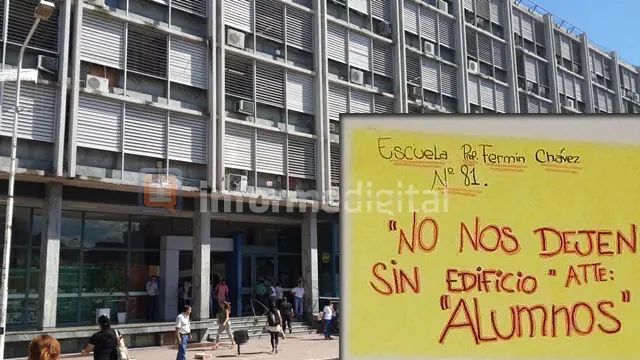 El CGE recibió a la escuela Fermín Chávez y prometió reubicarla