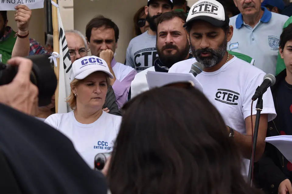 Presentan el frente de los movimientos sociales para Entre Ríos