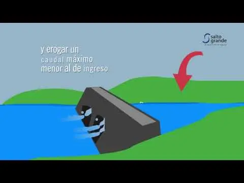 Inundaciones. Así explica Salto Grande la función que debe cumplir en las crecientes