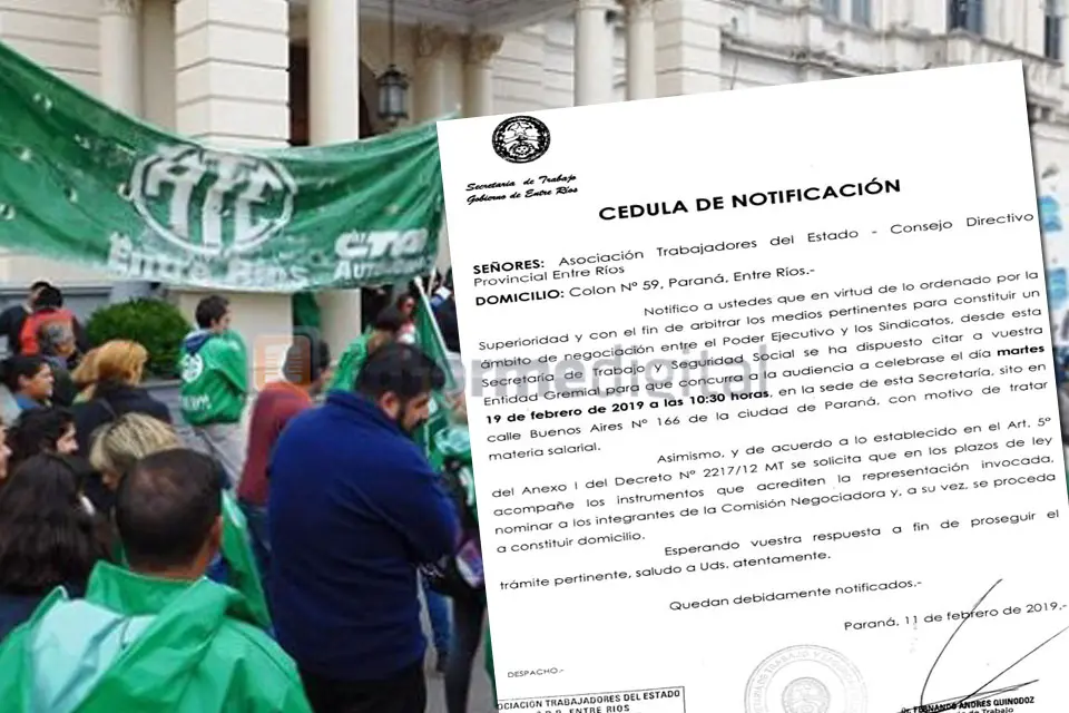 El gobierno provincial convocó a los estatales