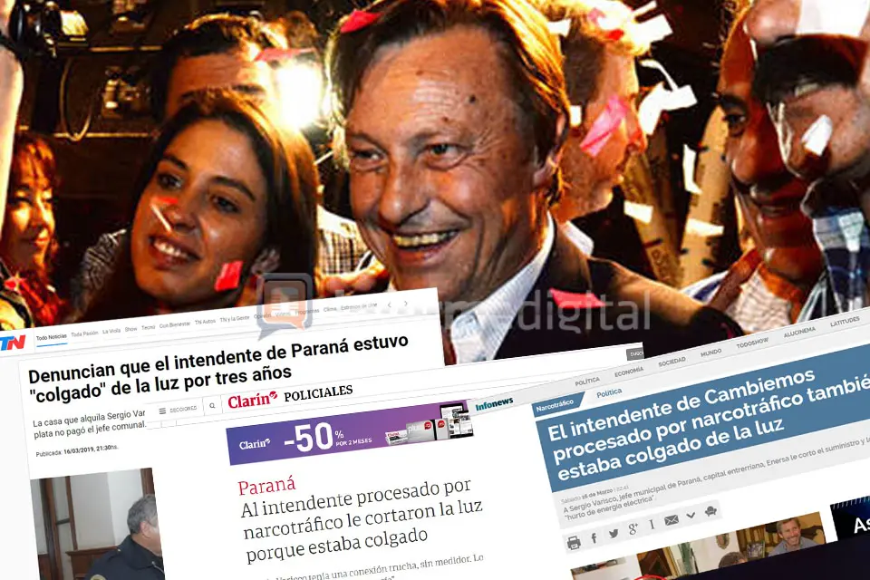 Las repercusiones nacionales de Varisco colgado a la luz