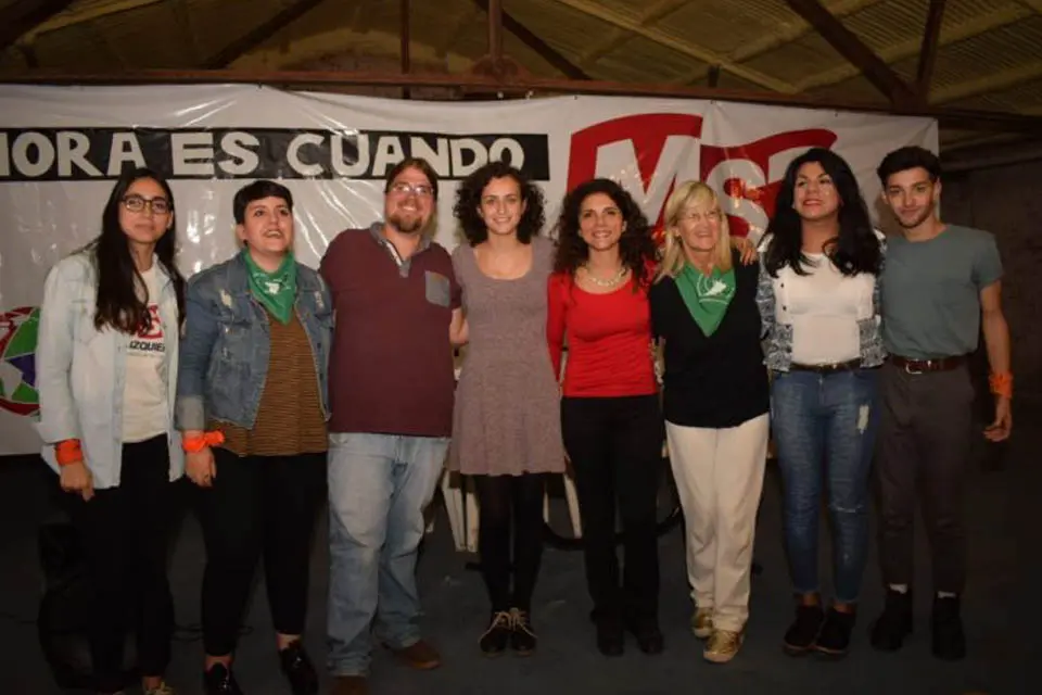 La izquierda terminó con su candidata a presidente