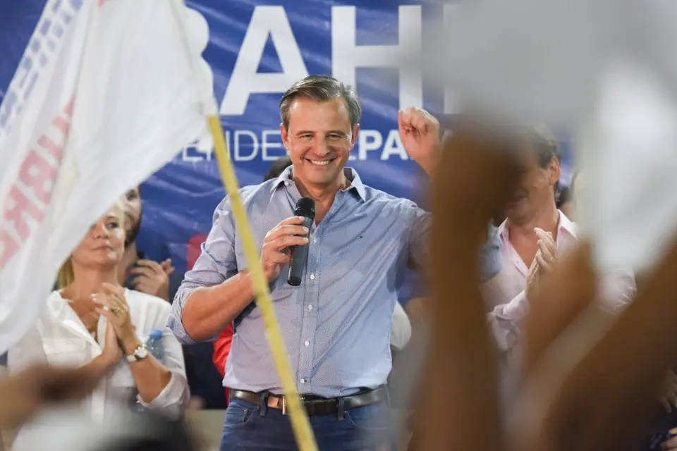 Festejos en el búnker de Bahl