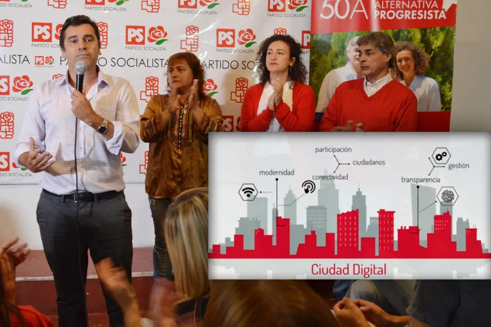 El PS presenta su proyecto Ciudad Digital