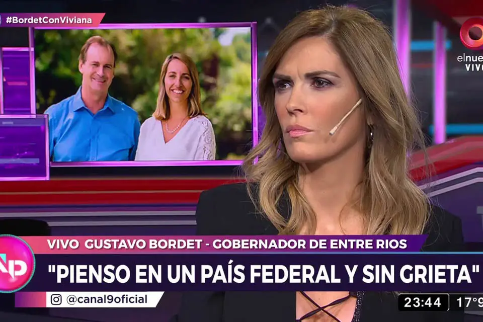 Bordet con Viviana Canosa