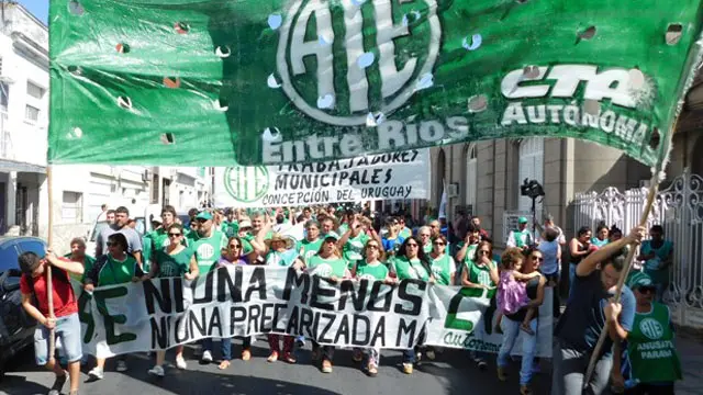 ATE rechaza que estatales trabajen los feriados