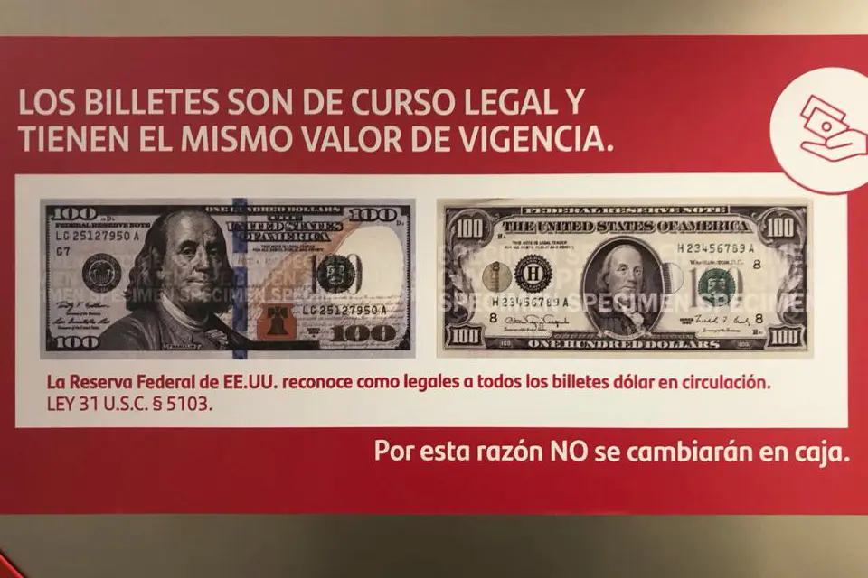 Todos los dólares son válidos, pero las ‘cuevas’ no aceptan los que tienen ‘cara chica’