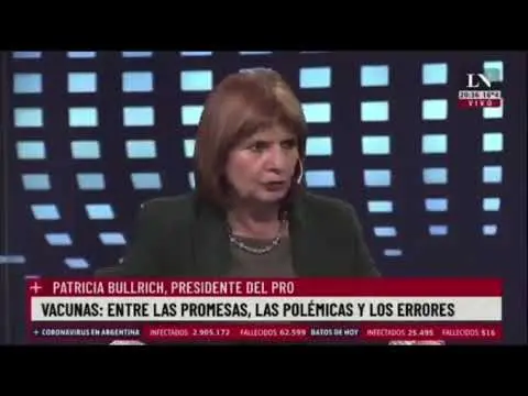 Bullrich hubiera entregado las Islas Malvinas para acordar con Prfizer