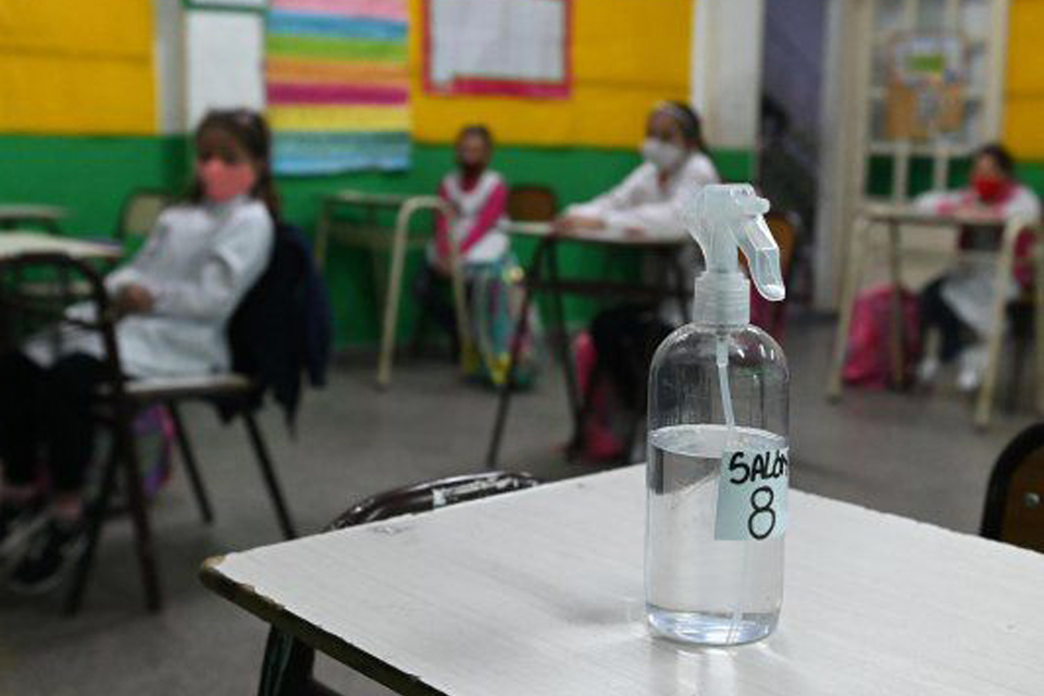 El lunes 10 vuelven las clases presenciales
