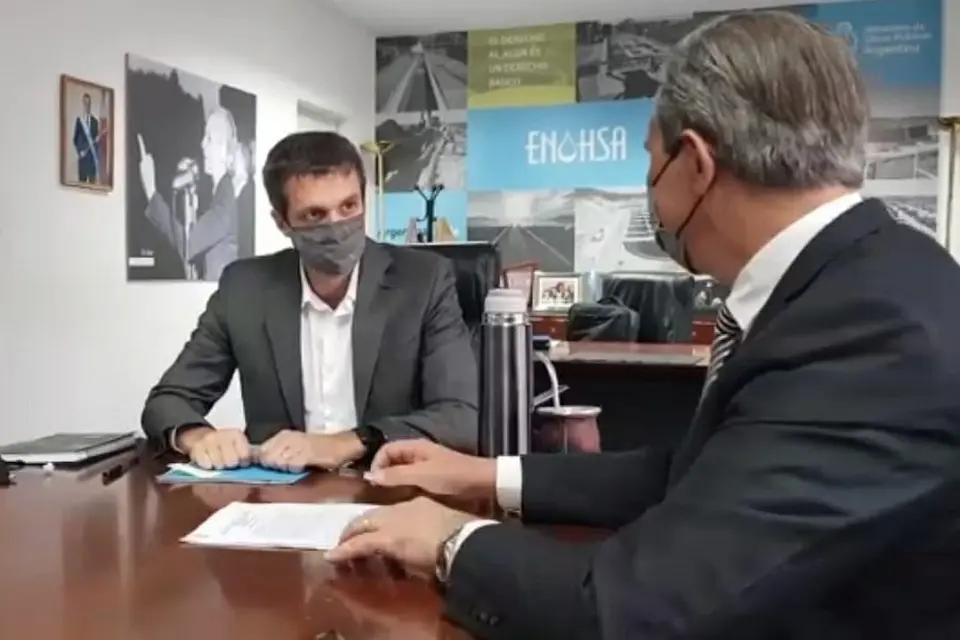 Cresto y Bahl juntos y con obras