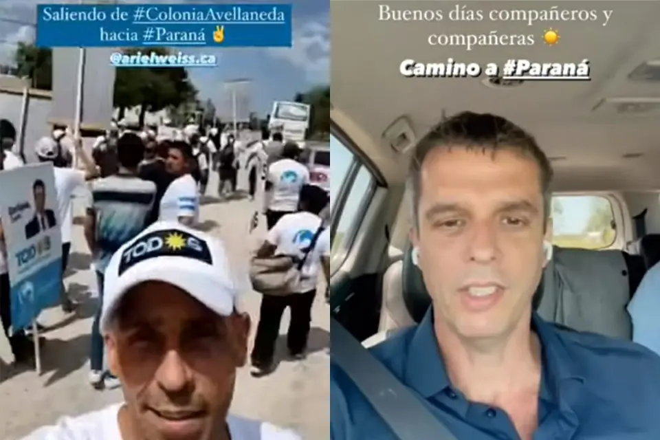 Colonia Avellaneda avanzó hacia Paraná en apoyo a Cresto