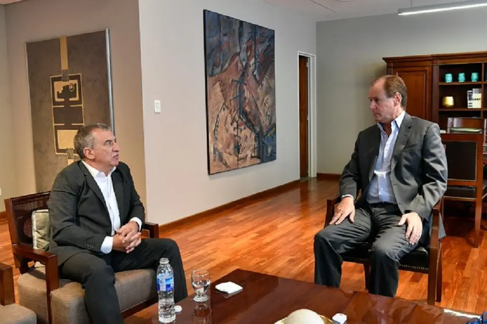 Urribarri se reunió con Bordet pese al juicio en su contra