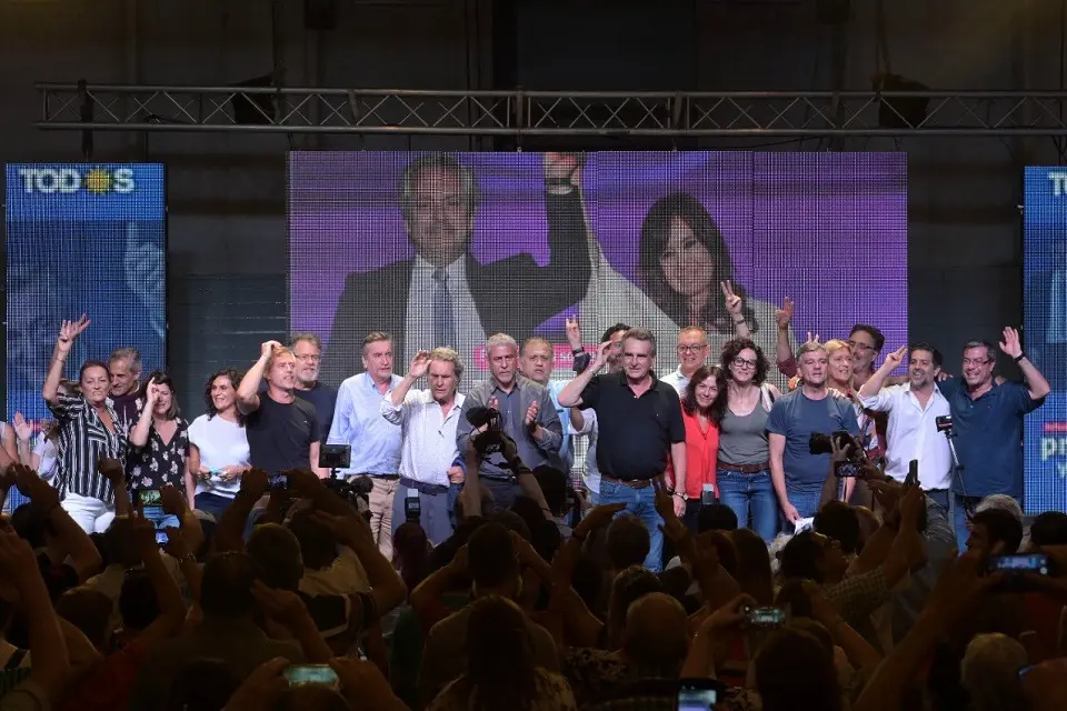 Una entrerriana en la reunión por la unidad