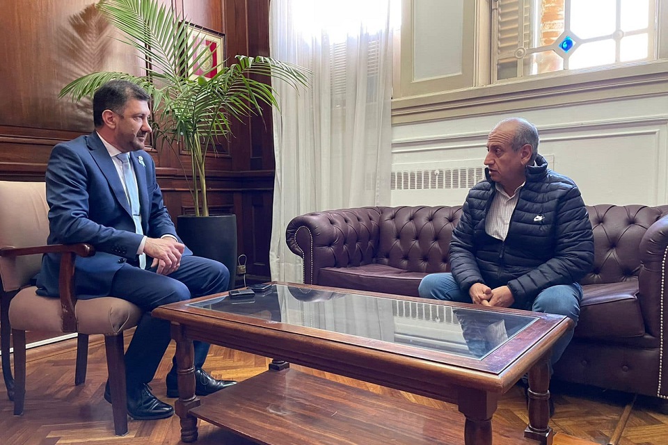 Rossi se reunió con Kueider