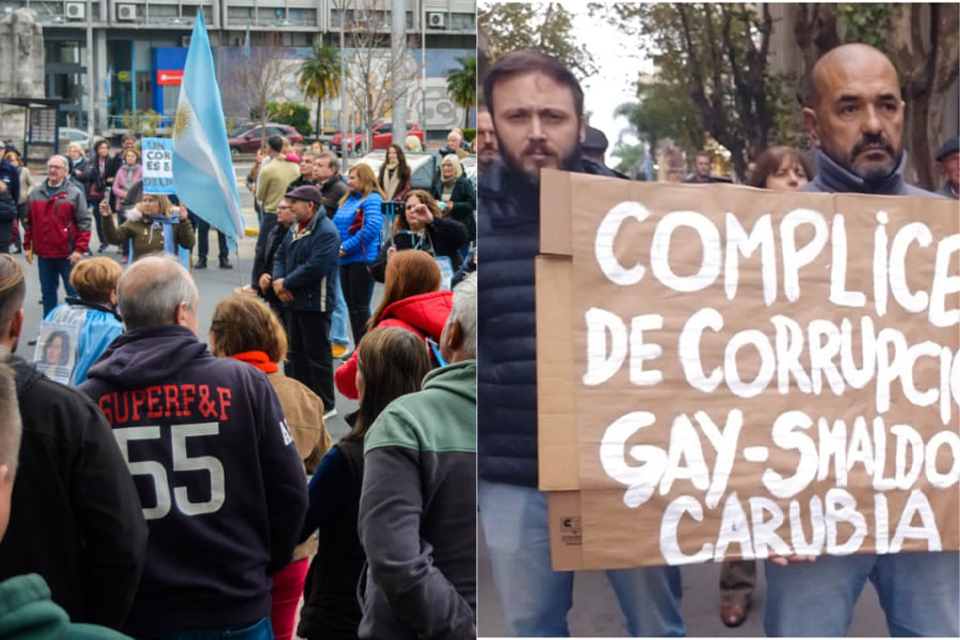 Los que marcharon por Goyeneche en Entre Ríos