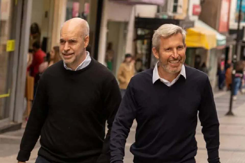 Frigerio acompañó a Larreta en la reunión radical