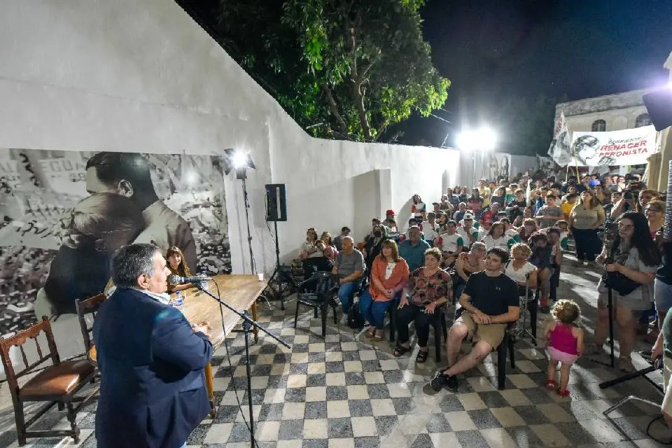 El PJ entrerriano celebró el Día de la Militancia en Paraná