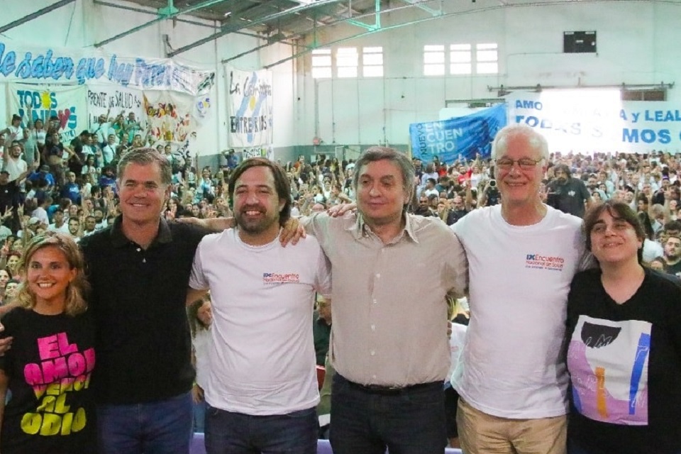 Máximo pasó por Gualeguaychú sin hablar de candidaturas